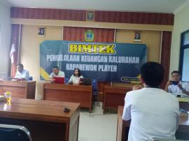 Bimtek Pengelolaan Keuangan dan Desk SPJ bulan Maret